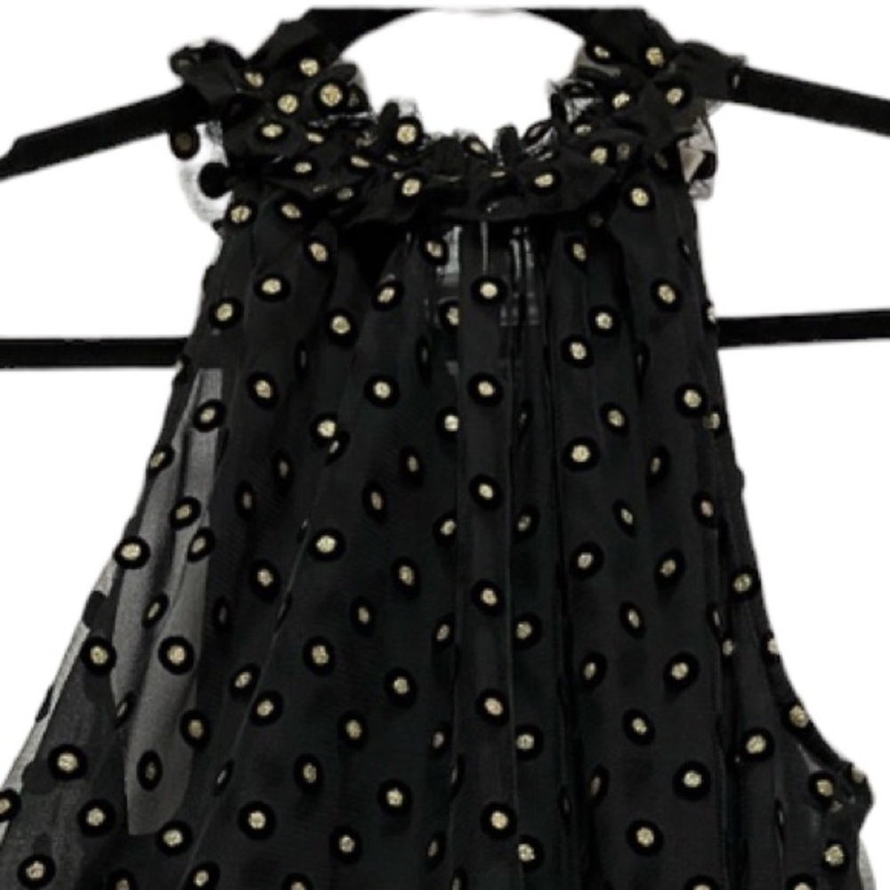 loft Clip Dot Halter Top NWOT Size Small - Picture 3 of 9